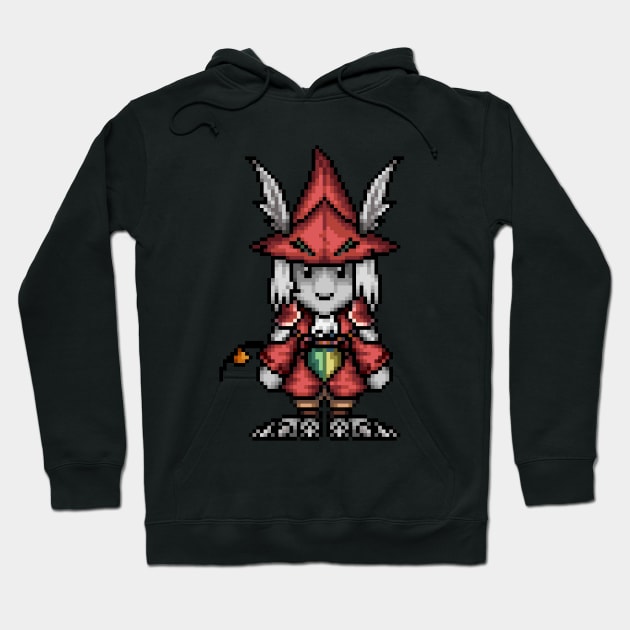 FF9 Freya Sticker Hoodie by PixelKnight